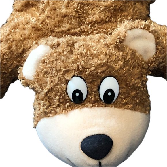 Chosun Tan Teddy Bear Plush Bean Bag Stuffed Target Vintage 2001 - Picture 1 of 10